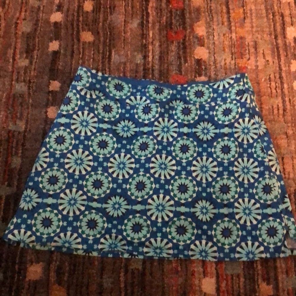 Tranquility by Colorado Clothing Blue and Turquoise A-Line Skort